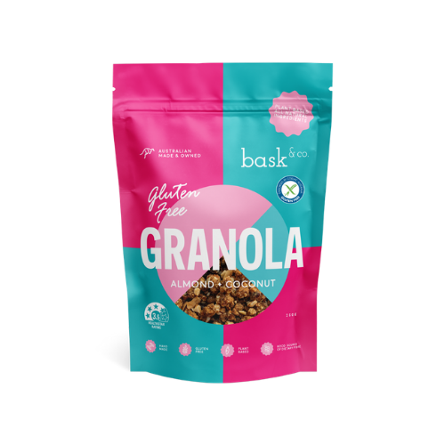 Bask & Co - Almond & Coconut Gluten Free Granola