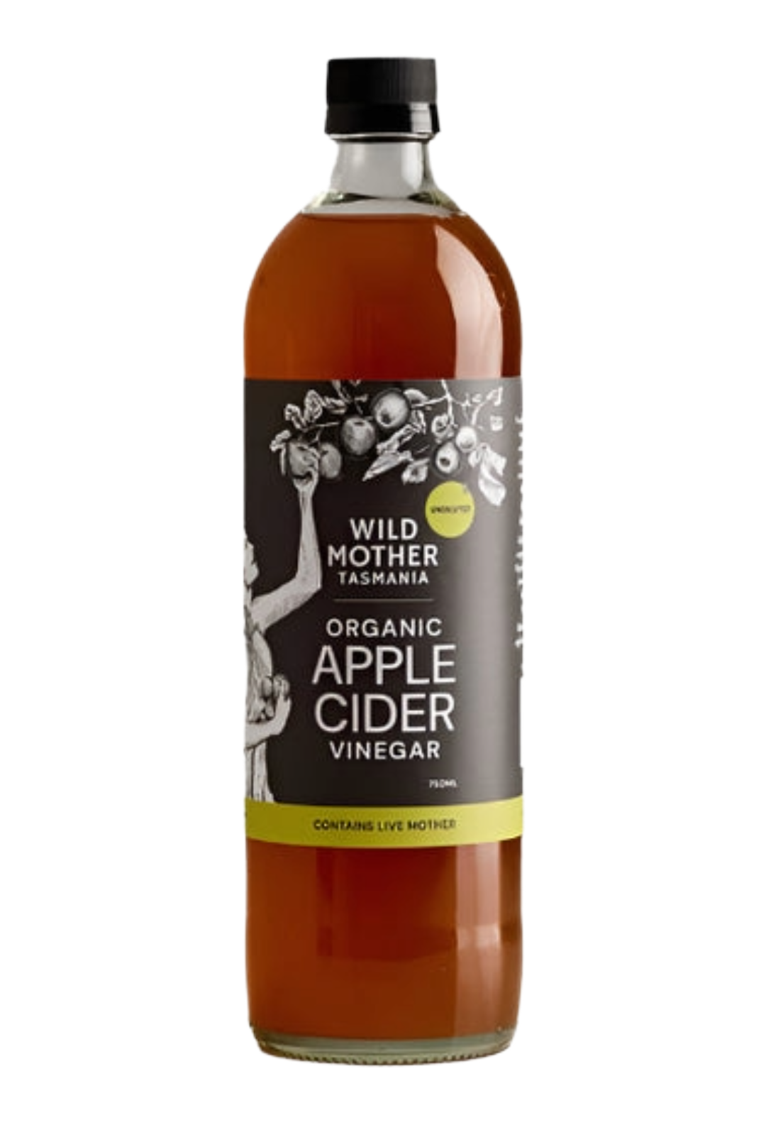 Wild Mother Tasmania - Organic Apple Cider Vinegar 750ml