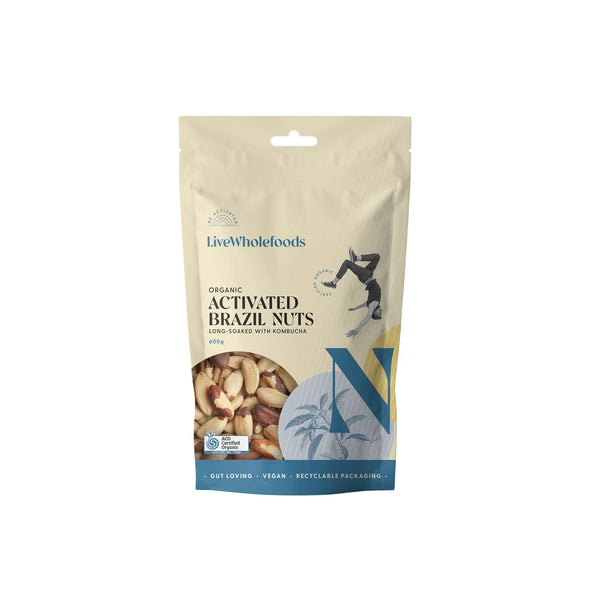 Live Wholefoods - Organic Activated Brazil 120g