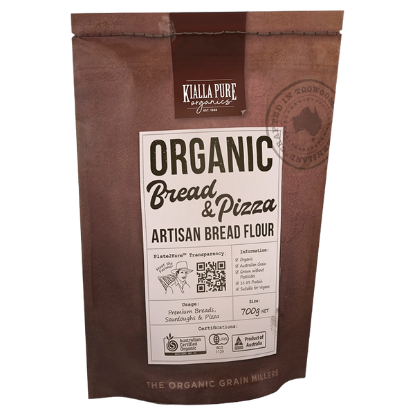 Kialla Pure Organics - Organic Bread and Pizza Flour 700g