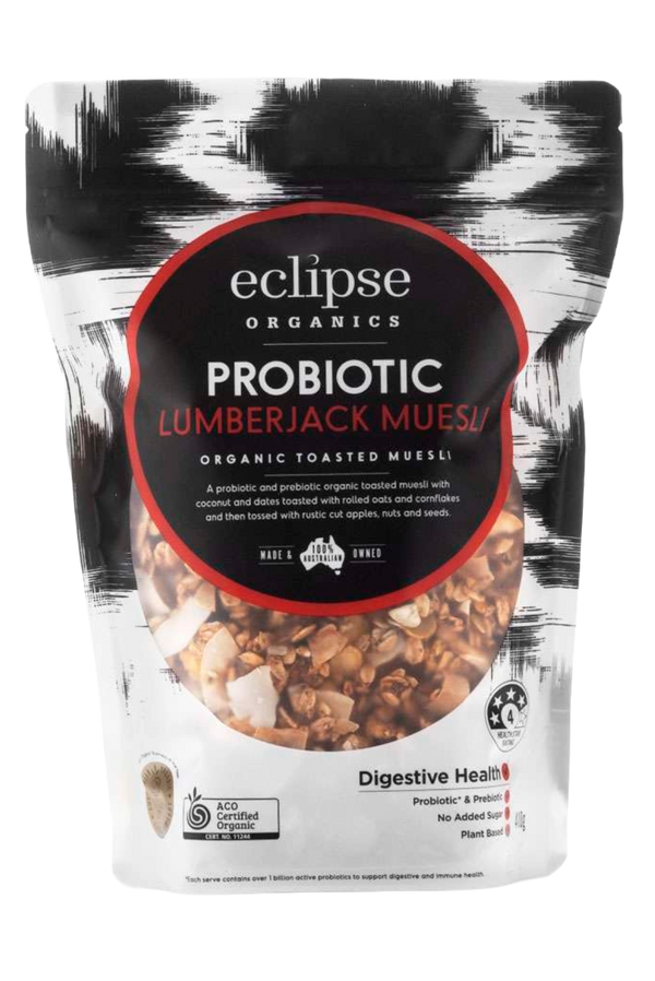 Eclipse Organics - Organic Lumberjack Muesli - Apple, Date & Coconut