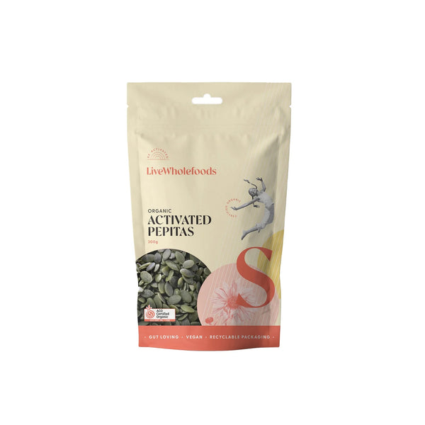 Live Wholefoods - Organic Activated Pepitas 120g