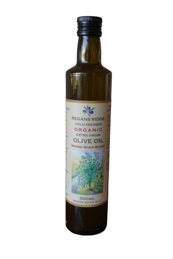 Regan's Ridge Olives - Organic Extra Virgin Olive Oil Moore River Blend 500ml