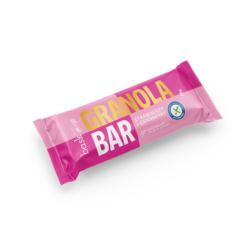Bask & Co - Strawberry & Cranberry Granola Bars