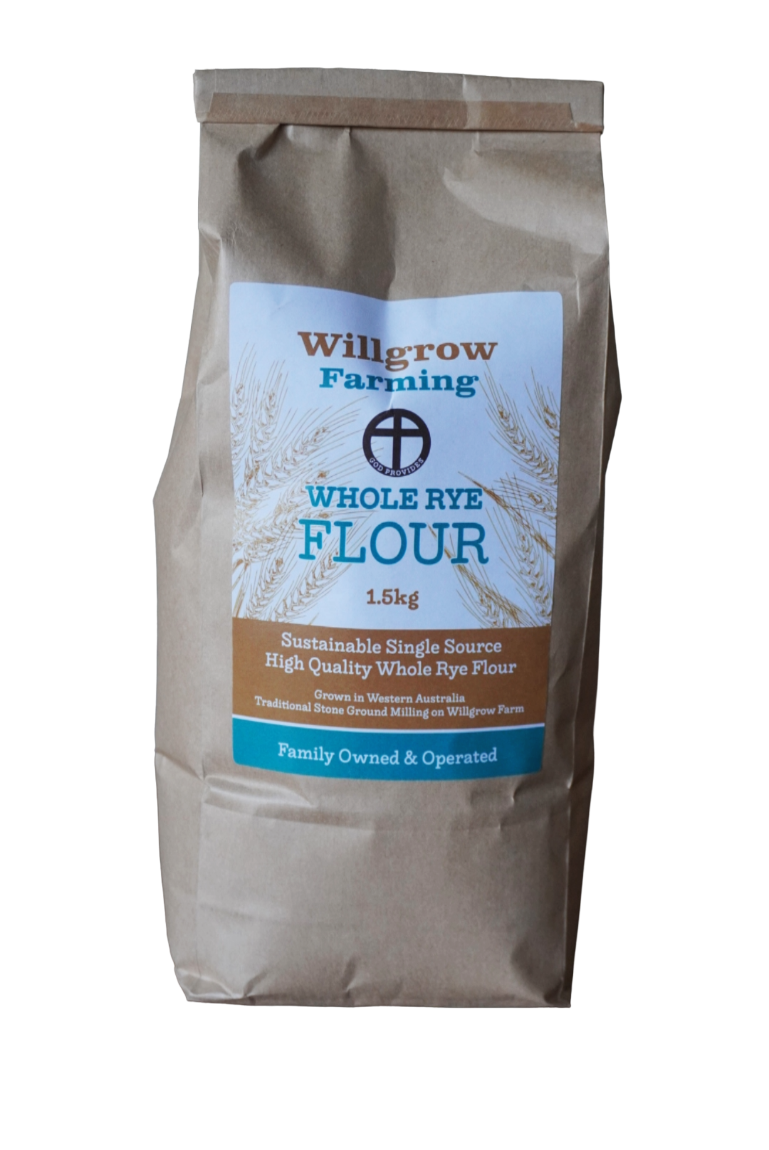 Willgrow Farming - Whole Rye Flour 1.5kg
