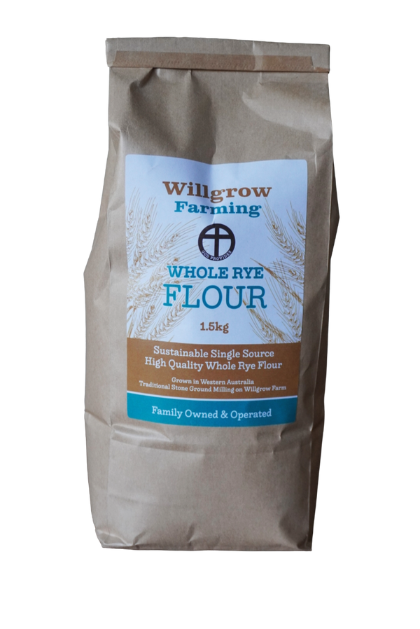 Willgrow Farming - Whole Rye Flour 1.5kg