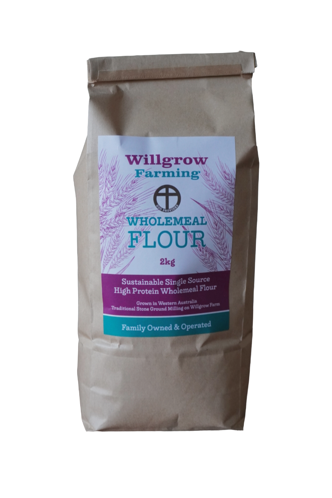 Willgrow Farming - Wholemeal Wheat Flour 2kg