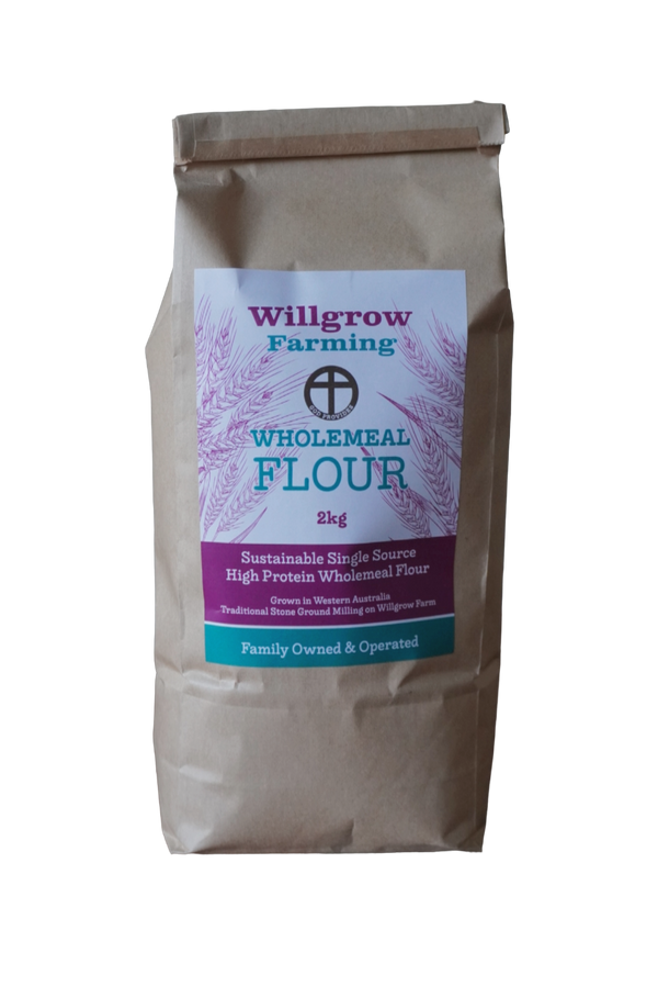 Willgrow Farming - Wholemeal Wheat Flour 2kg