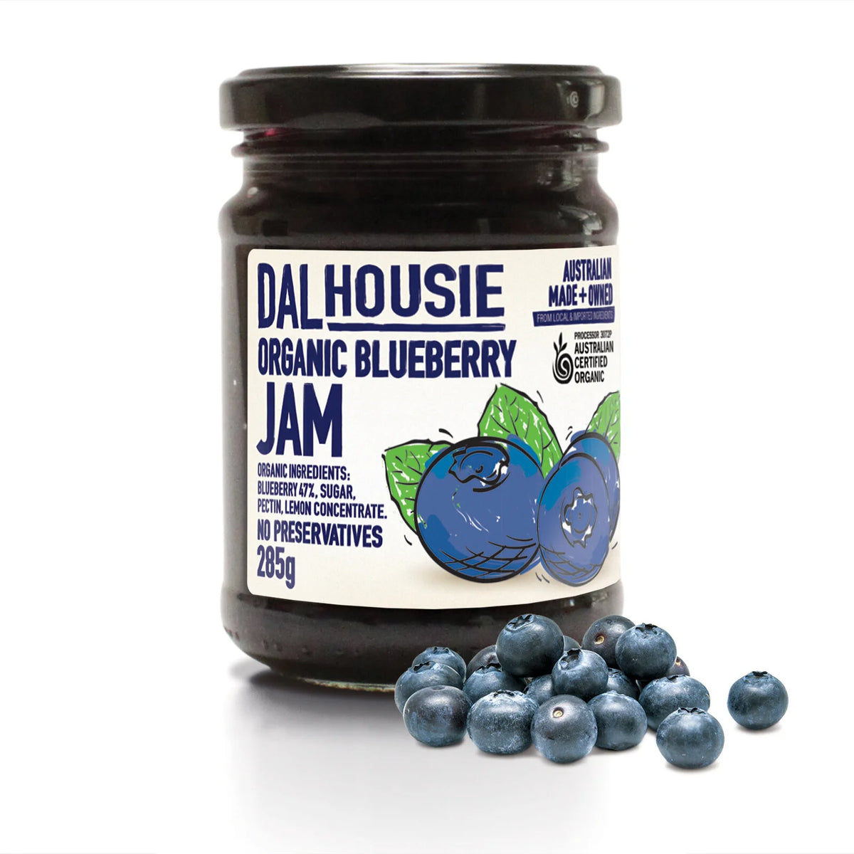 Dalhousie - Blueberry Jam 285g